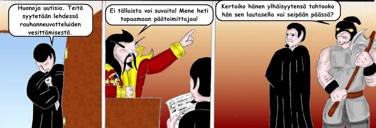 Darol VS Leopold comic strip