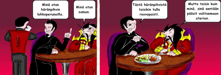 Darol VS Leopold comic strip