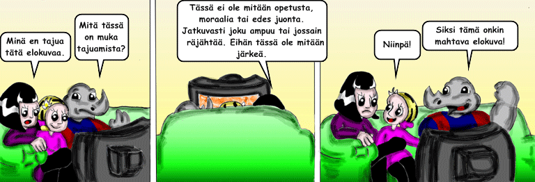 Darol VS Leopold comic strip