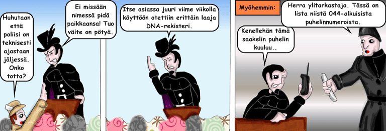 Darol VS Leopold comic strip