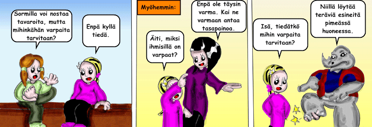 Darol VS Leopold comic strip
