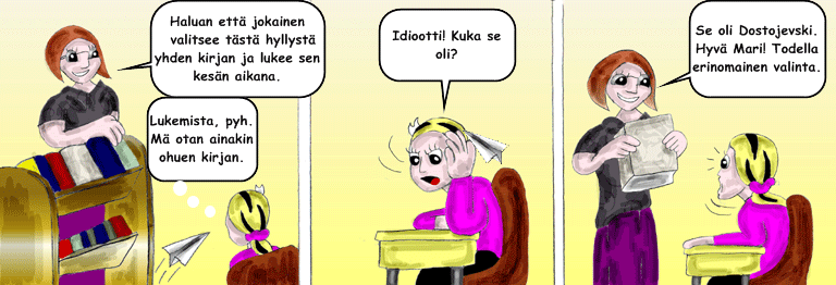 Darol VS Leopold comic strip