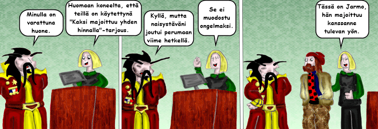 Darol VS Leopold comic strip