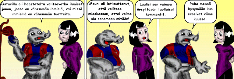 Darol VS Leopold comic strip