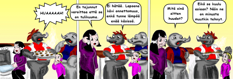 Darol VS Leopold comic strip