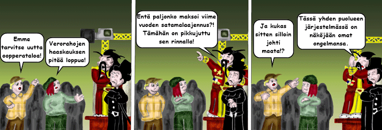 Darol VS Leopold comic strip