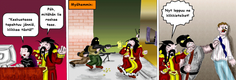 Darol VS Leopold comic strip