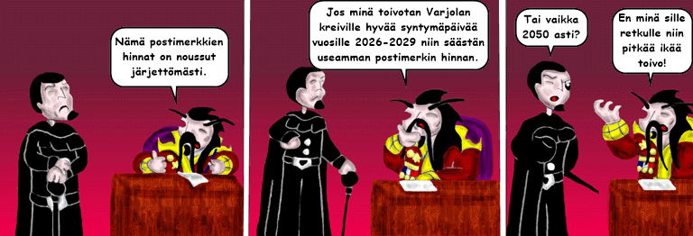Darol VS Leopold comic strip