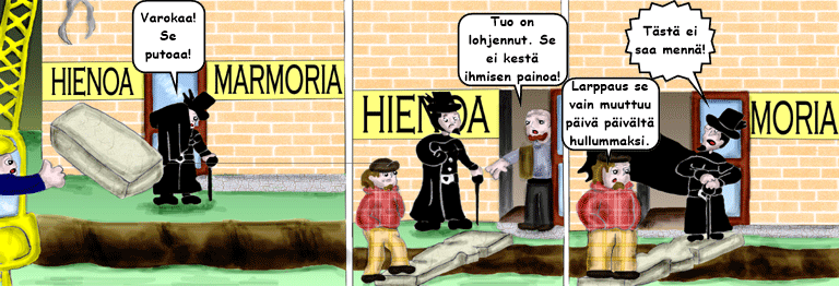 Darol VS Leopold comic strip