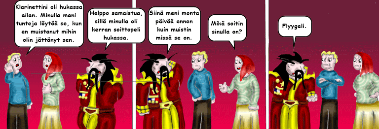 Darol VS Leopold comic strip