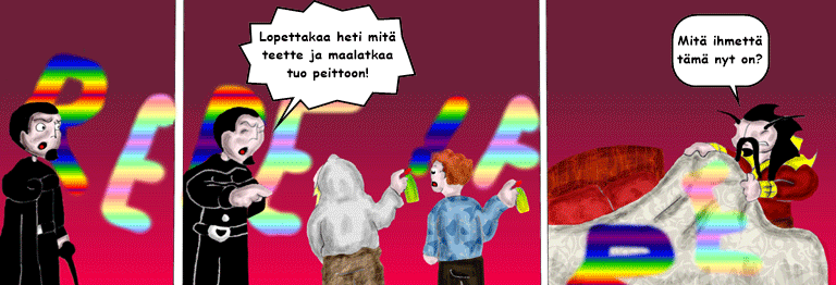 Darol VS Leopold comic strip